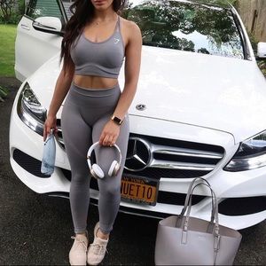 GYMSHARK GREY LEGGINGS XS